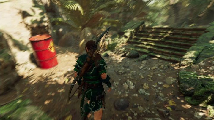 Beczki z ropą mają wyjątkowo jaskrawy czerwony kolor - Wyzwania w Kuwak Yaku | Sekrety w Shadow of the Tomb Raider - Shadow of the Tomb Raider - poradnik do gry