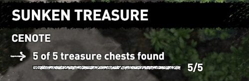 Aby ukończyć wyzwanie Zatopiony skarb musisz otworzyć 5 zatopionych skrzyń - Wyzwania w Cenotes | Sekrety w Shadow of the Tomb Raider - Shadow of the Tomb Raider - poradnik do gry