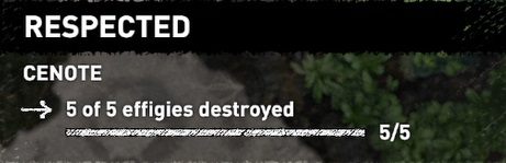 Aby ukończyć wyzwanie musisz zniszczyć 5 figur - Wyzwania w Cenotes | Sekrety w Shadow of the Tomb Raider - Shadow of the Tomb Raider - poradnik do gry