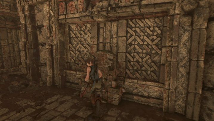 Mural ten znajdziesz zaraz po przekręceniu koła wodnego w grobowcu - Murale w Misji San Juan | Sekrety w Shadow of the Tomb Raider - Shadow of the Tomb Raider - poradnik do gry