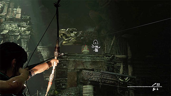 Powróć po udanej akcji do korby - Zbadanie świątyni i odnalezienie srebrnego pudełka - Oko Węża; Z pustymi rękoma - Shadow of the Tomb Raider - poradnik do gry