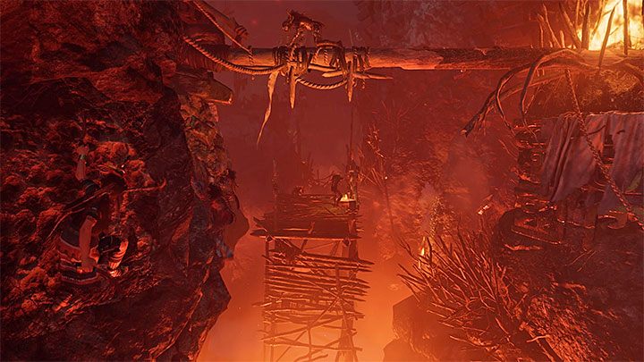 Kontynuuj podróż poprzez doskoczenie do nowej ściany wspinaczkowej - Miasto Węża - Przeprawa przez miasto i pokonanie finałowego bossa - Solucja - Shadow of the Tomb Raider - poradnik do gry