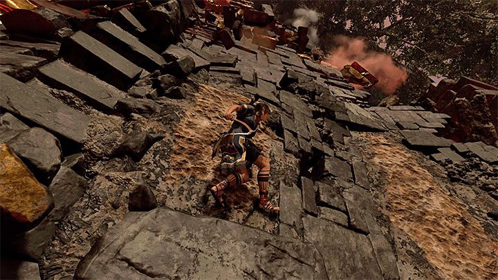 Kontynuuj podróż zakładającą docieranie do nowych ścian wspinaczkowych - Miasto Węża - Przeprawa przez miasto i pokonanie finałowego bossa - Solucja - Shadow of the Tomb Raider - poradnik do gry