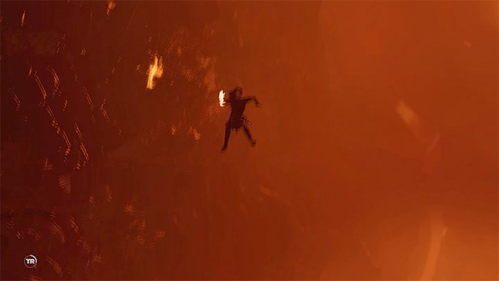 Dodatkowa uwaga - W trakcie walk staraj się trzymać z dala od brzegów areny - Miasto Węża - Przeprawa przez miasto i pokonanie finałowego bossa - Solucja - Shadow of the Tomb Raider - poradnik do gry