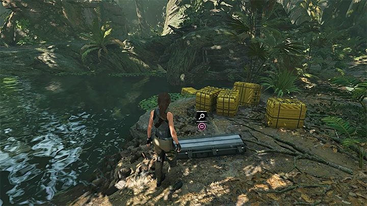 Możesz już dotrzeć do miejsca, w którym upadł ładunek - Jak odzyskać stracony nóż, łuk i czekan w Shadow of the Tomb Raider? - Shadow of the Tomb Raider - poradnik do gry