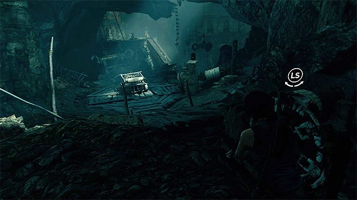 Dotrzyj teraz do pokazanego na powyższym obrazku górnego mechanizmu - Zbadanie ruin świątyni w Cozumel - Solucja Shadow of the Tomb Raider - Shadow of the Tomb Raider - poradnik do gry