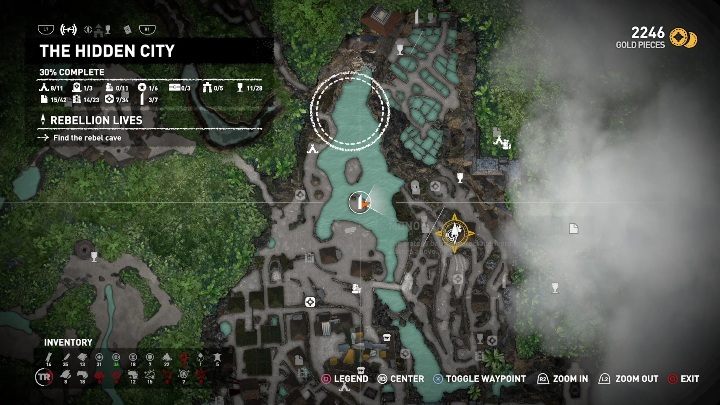 Na wyspie, w północnej części miasta znajdziesz monolit - Dialekt Mam- monolity w Shadow of the Tomb Raider - Shadow of the Tomb Raider - poradnik do gry