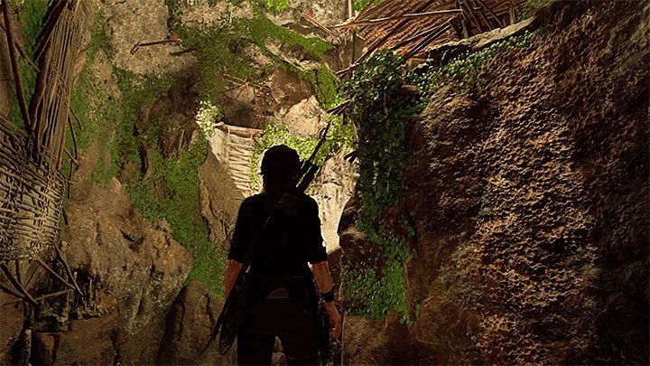 Wybierz wąską ścieżkę, które zaprowadzi bohaterkę w pobliże nowej ściany wspinaczkowej - Zaliczenie Próby Orła - Shadow of the Tomb Raider - Shadow of the Tomb Raider - poradnik do gry