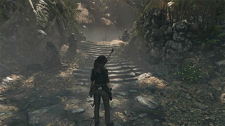 Dzięki zaliczeniu serii skoków dotrzesz do małej skalnej półki i znajdziesz dalsze przejście - Zaliczenie Próby Orła - Shadow of the Tomb Raider - Shadow of the Tomb Raider - poradnik do gry