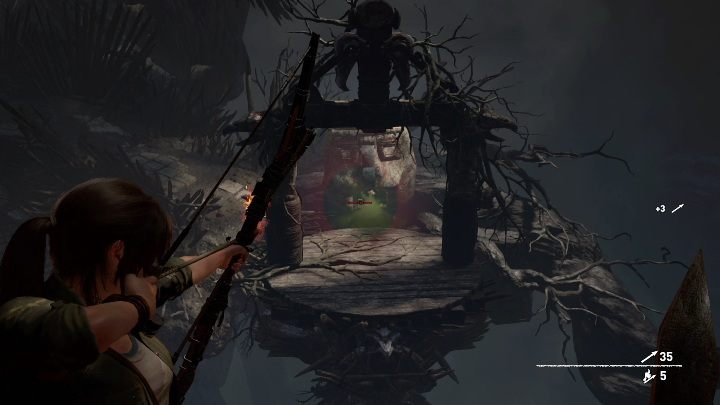 Podążając daje ścieżką trafisz na kolejną pułapkę - Grobowce wyzwań w Misja San Juan w Shadow of the Tomb Raider - Shadow of the Tomb Raider - poradnik do gry