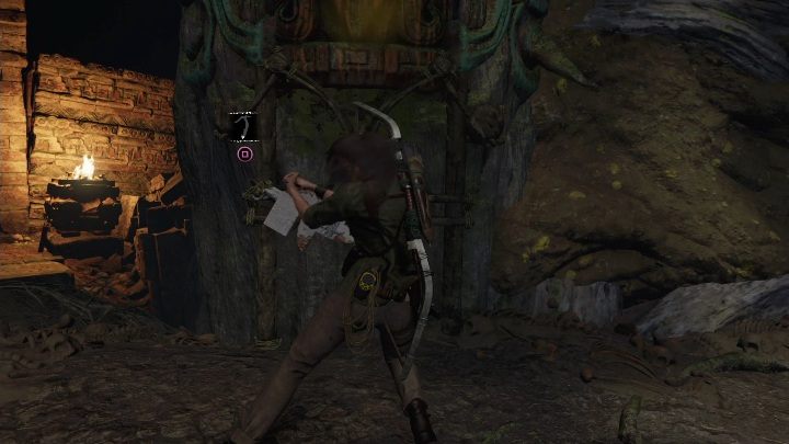 Aby iść dalej musisz zejść w dół i użyć maszyny - Grobowce wyzwań w Misja San Juan w Shadow of the Tomb Raider - Shadow of the Tomb Raider - poradnik do gry