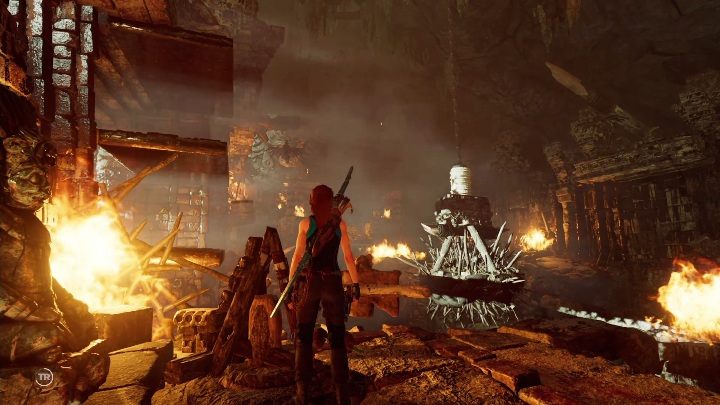 Twoim kolejnym krokiem będzie przesunięcie kolejnej maszyny - Grobowce wyzwań w Kuwak Yaku w Shadow of the Tomb Raider - Shadow of the Tomb Raider - poradnik do gry