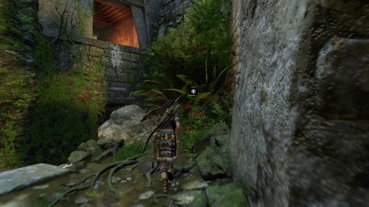 Gdy dostaniesz się na lewą stroną lokacji zobaczysz otwarte wejście do jaskini - Grobowce wyzwań w Ukryte Miasto w Shadow of the Tomb Raider - Shadow of the Tomb Raider - poradnik do gry