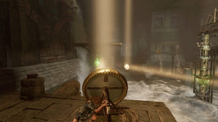 Pierwszym twoim zadaniem będzie przesunięcie pierwszego lustra w lewą stronę - Grobowce wyzwań w Ukryte Miasto w Shadow of the Tomb Raider - Shadow of the Tomb Raider - poradnik do gry