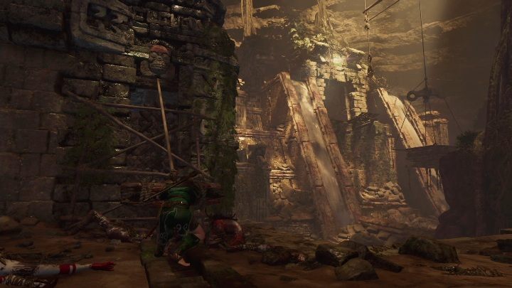 Po przejściu do kolejnego pomieszczenia wyskoczy na ciebie zgraja przeciwników - Grobowce wyzwań w Ukryte Miasto w Shadow of the Tomb Raider - Shadow of the Tomb Raider - poradnik do gry