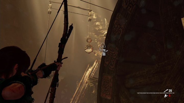 Stamtąd połącz kolejne sznury ze sobą - Grobowce wyzwań w Ukryte Miasto w Shadow of the Tomb Raider - Shadow of the Tomb Raider - poradnik do gry