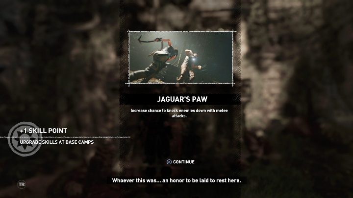 Z tego grobowca wyzwań dostaniesz umiejętność Jaguars Paw (Uderzenie jaguara) - Grobowce wyzwań w Ukryte Miasto w Shadow of the Tomb Raider - Shadow of the Tomb Raider - poradnik do gry