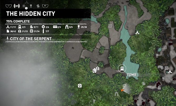 Grobowiec Path of Battle odblokujesz wykonując misję poboczną Hearts and Minds (Serca i umysły) - Grobowce wyzwań w Ukryte Miasto w Shadow of the Tomb Raider - Shadow of the Tomb Raider - poradnik do gry