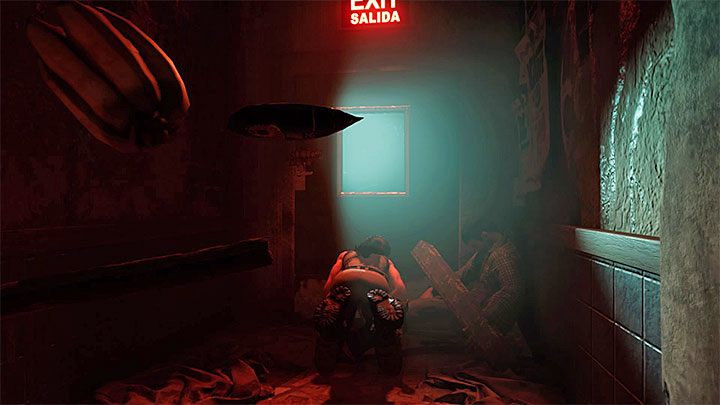 Sekwencję tę rozpoczynasz w wodzie i początkowo będziesz mógł przemieszczać sie jedynie na boki - Przejście przez wykopaliska i ucieczka - Solucja Shadow of the Tomb Raider - Shadow of the Tomb Raider - poradnik do gry