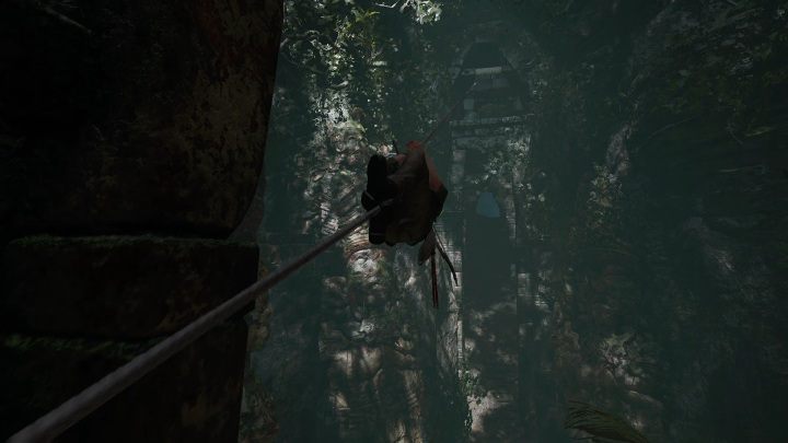 Aby wyjść z krypty musisz udać się na wyższy poziom jaskini - Krypty - Peruwiańska dżungla w Shadow of the Tomb Raider - Shadow of the Tomb Raider - poradnik do gry