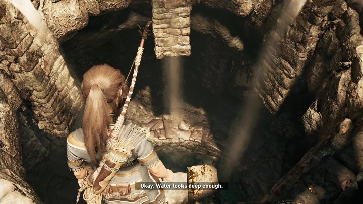 Aby dostać się do krypty musisz przejść przez jaskinie, aż do wielkiego urwiska - Krypty - Ukryte Miasto w Shadow of the Tomb Raider - Shadow of the Tomb Raider - poradnik do gry