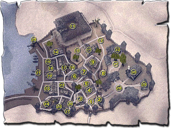 1 - Gothic 2: Mapa Khorinis | Opis - Gothic II - poradnik do gry