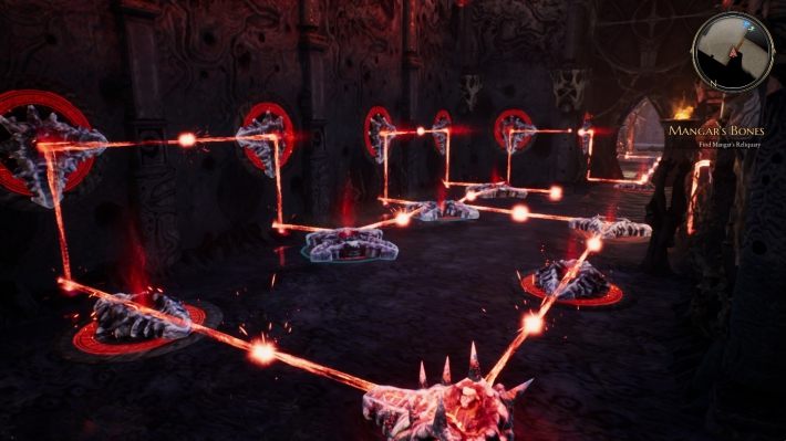 W tym miejscu na mapie - Zagadki w Bards Tale 4 - Czerwone mechanizmy - The Bards Tale 4 - poradnik do gry