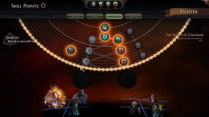 Drzewko zdolności wojownika. - Umiejętności wojownika w Bards Tale 4 - The Bards Tale 4 - poradnik do gry