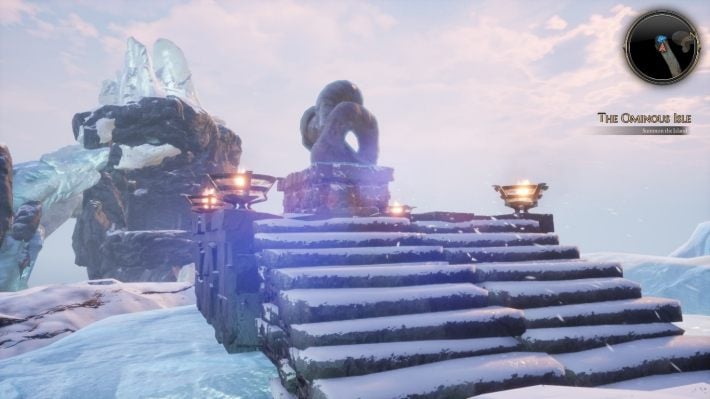 Za pomocą rogu przyzwij wyspę - Wyruszajmy na wyspy Stennish - zadanie w The Bards Tale 4 - solucja - The Bards Tale 4 - poradnik do gry