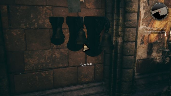 W tym miejscu znajdziesz schody, a za nimi przeciwników i portal - No nie, coś mnie rozstroiło - zadanie w The Bards Tale 4 - solucja - The Bards Tale 4 - poradnik do gry