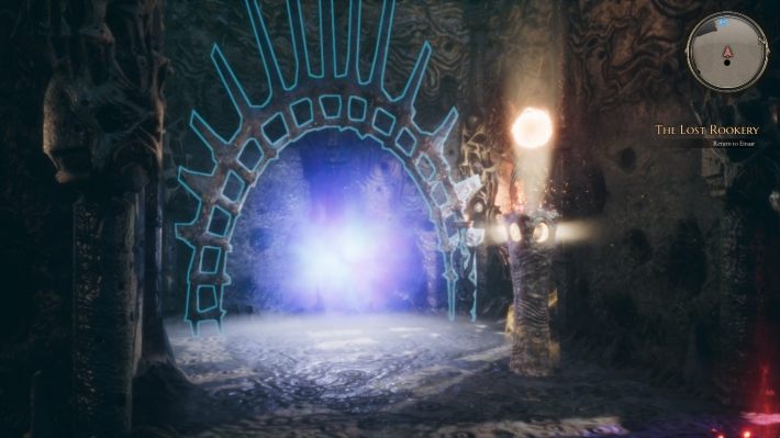 Wyjdź z komnaty i wróć się do wioski Wyre - No nie, coś mnie rozstroiło - zadanie w The Bards Tale 4 - solucja - The Bards Tale 4 - poradnik do gry