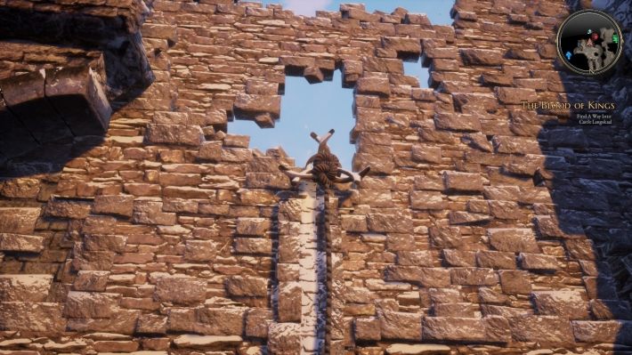 Na ścianie po lewo znajdziesz dźwignię otwierającą drzwi dalej - Krew Królów - zadanie w The Bards Tale 4 - solucja - The Bards Tale 4 - poradnik do gry