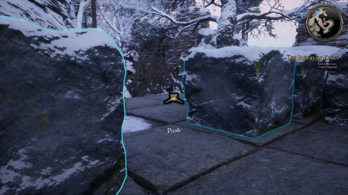 Znajdziesz tam klucz do bramy, skrzynkę i dźwignię - Krew Królów - zadanie w The Bards Tale 4 - solucja - The Bards Tale 4 - poradnik do gry