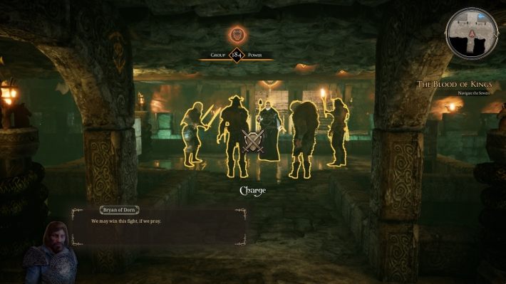 Choć kapłan ma największą ilość punktów życia to nie zadają on zbyt często obrażeń w walce - Krew Królów - zadanie w The Bards Tale 4 - solucja - The Bards Tale 4 - poradnik do gry