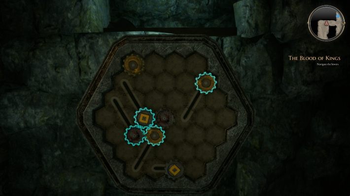 Pamiętaj o kluczu, który znajduje się za kołem zębatym - Krew Królów - zadanie w The Bards Tale 4 - solucja - The Bards Tale 4 - poradnik do gry