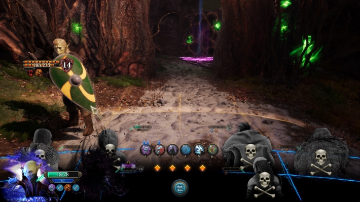 Po cutscence, szybko oddal się od Mangara - Tajemnica Cialhmar - zadanie w The Bards Tale 4 - solucja - The Bards Tale 4 - poradnik do gry