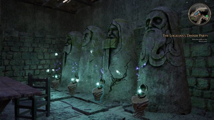 Zastaniesz tam cztery kapliczki - Kolacja u logika - zadania poboczne w Bards Tale IV - The Bards Tale 4 - poradnik do gry