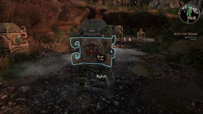 Gdy przejdziesz przez tunel i pokonasz przeciwników, rozwiązanie kolejnej łąmigłówki jest następujące - Zagadki w Bards Tale 4 - Wróżki - The Bards Tale 4 - poradnik do gry