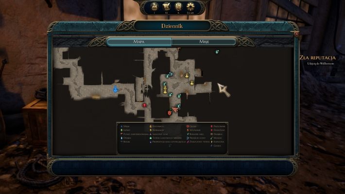 Postaraj się po drodze znów ominąć fachana - Zła reputacja - zadanie w The Bards Tale 4 - solucja - The Bards Tale 4 - poradnik do gry