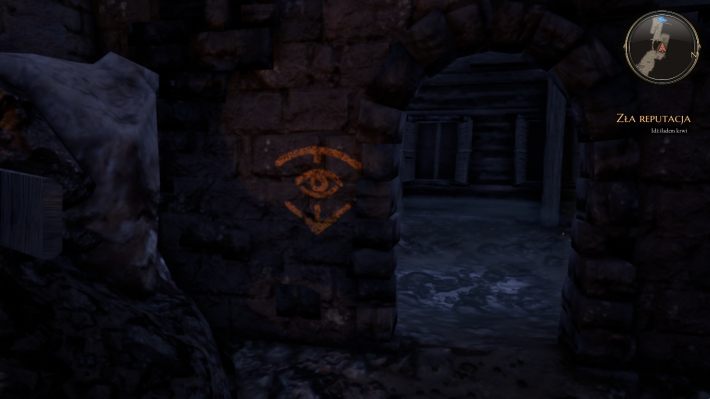 W trakcie dalszej drogi chochlik wręczy Ci bosak, który pozwoli ci wspiąć się na platformę nad tobą za pomocą lewego przycisku myszy - Zła reputacja - zadanie w The Bards Tale 4 - solucja - The Bards Tale 4 - poradnik do gry