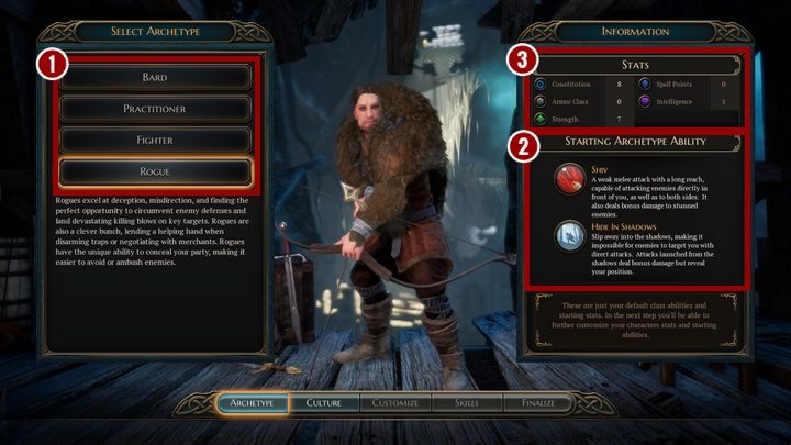 W Bards Tale masz do wyboru cztery klasy bohatera [1] - Tworzenie postaci w Bards Tale 4 - The Bards Tale 4 - poradnik do gry