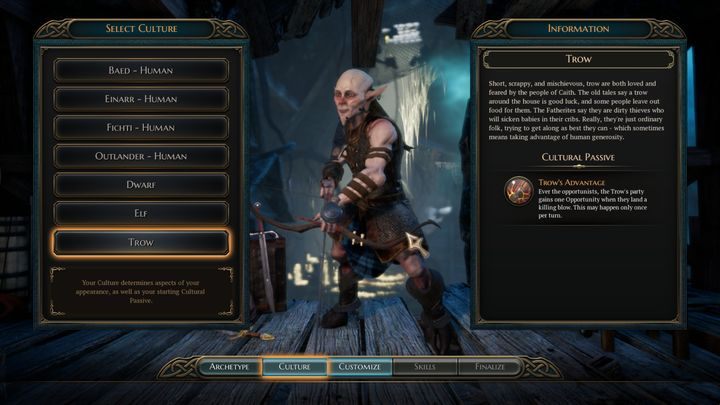 Rasa - Tworzenie postaci w Bards Tale 4 - The Bards Tale 4 - poradnik do gry