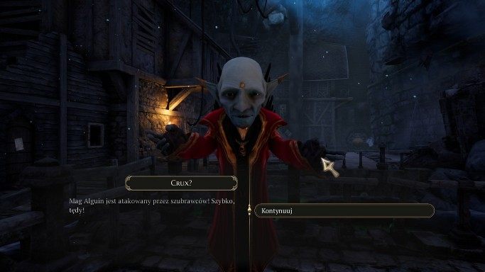 Crux uczy cię nowej pieśni pod tytułem Kamień Pamięta - Ukryta ręka i Najlepsi z nas - zadania w The Bards Tale 4 - solucja - The Bards Tale 4 - poradnik do gry
