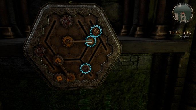 Pamiętaj, rdzwe koła nie mogą być wprawione w ruch - Ukryta ręka i Najlepsi z nas - zadania w The Bards Tale 4 - solucja - The Bards Tale 4 - poradnik do gry