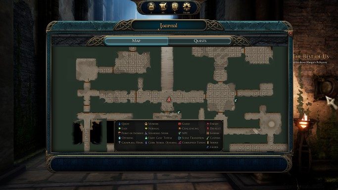 Idź na górę i wyjdź do Skara Brae - Ukryta ręka i Najlepsi z nas - zadania w The Bards Tale 4 - solucja - The Bards Tale 4 - poradnik do gry