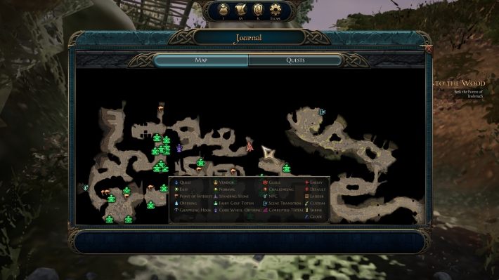 Teraz wróć się w to miejsce na mapie - Ruszam w mrok... - zadanie w The Bards Tale 4 - solucja - The Bards Tale 4 - poradnik do gry