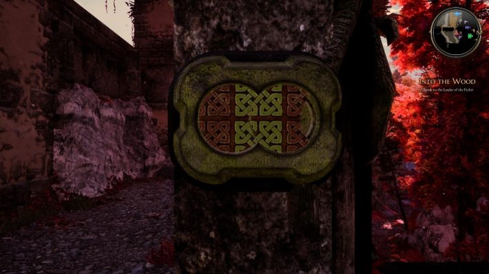 Za drzwiami jest kolejna łamigłówka, której typ jest ci już znany - Ruszam w mrok... - zadanie w The Bards Tale 4 - solucja - The Bards Tale 4 - poradnik do gry