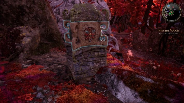 W momencie gdy wróżka odbije się od trzeciego totemu, przestaw drugi w taki sposób - Ruszam w mrok... - zadanie w The Bards Tale 4 - solucja - The Bards Tale 4 - poradnik do gry