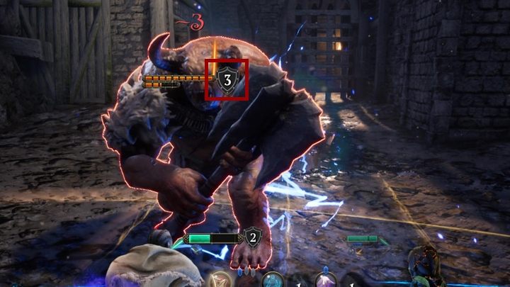 Zwracaj uwagę na poziom pancerza przeciwnika - Walka w Bards Tale 4 - The Bards Tale 4 - poradnik do gry