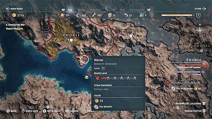 2 - Przestępczość i kary w Assassins Creed Odyssey - Assassins Creed Odyssey - poradnik do gry